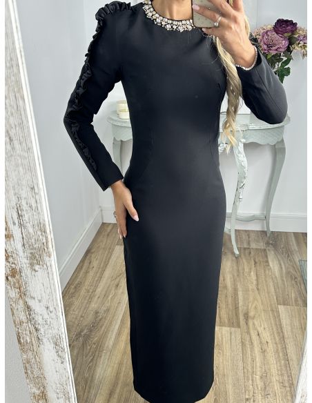 Vestido Évora negro
