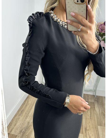 Vestido Évora negro