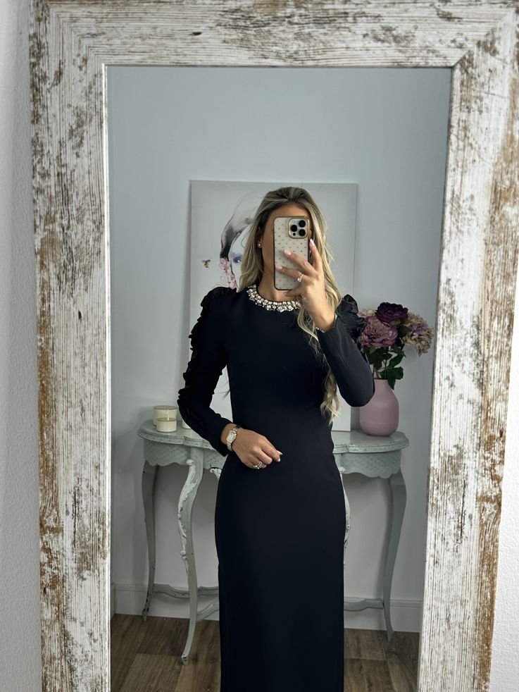 Vestido Évora negro