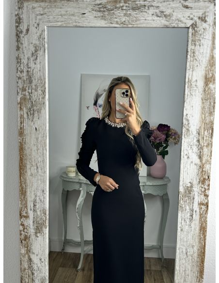 Vestido Évora negro