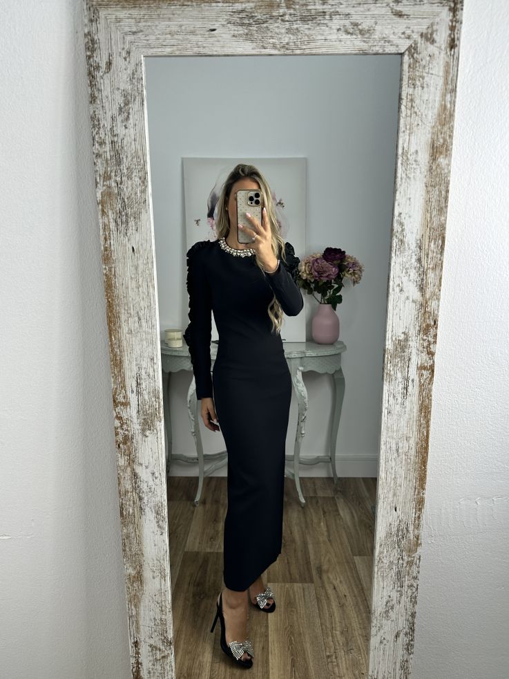 Vestido Évora negro