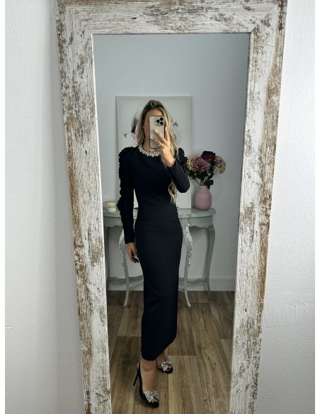 Vestido Évora negro