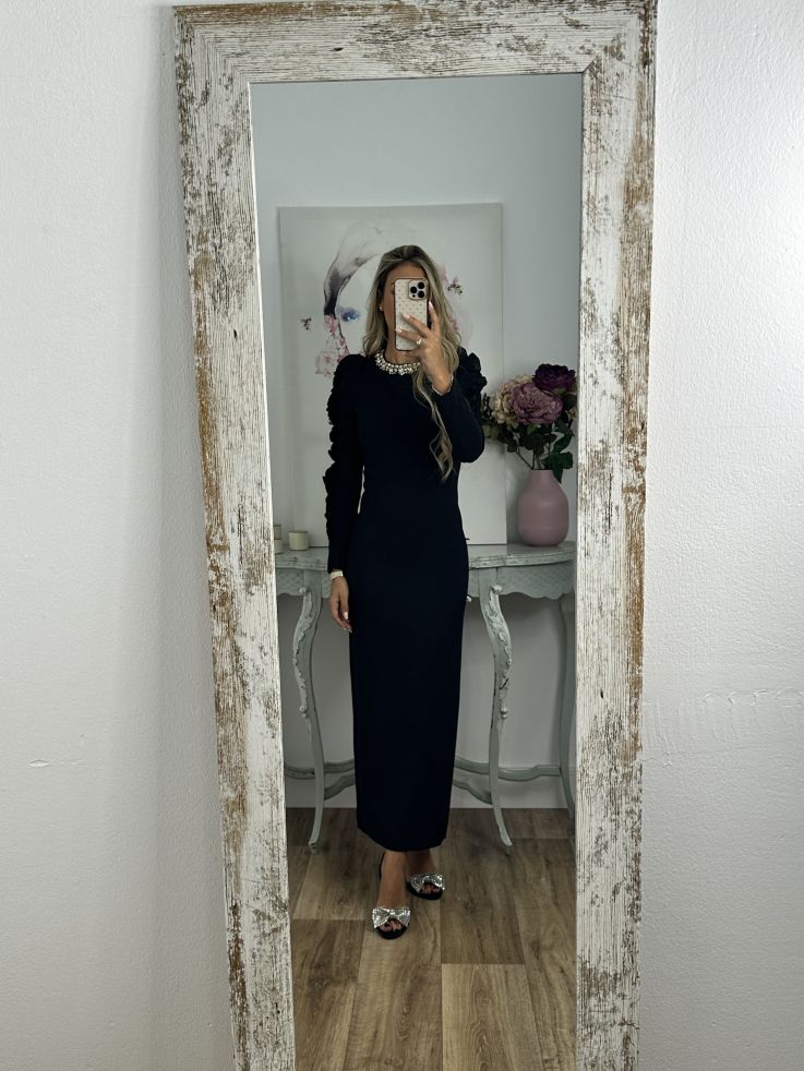 Vestido Évora negro