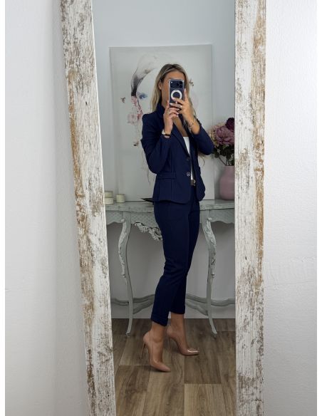 Traje Zass azul marino