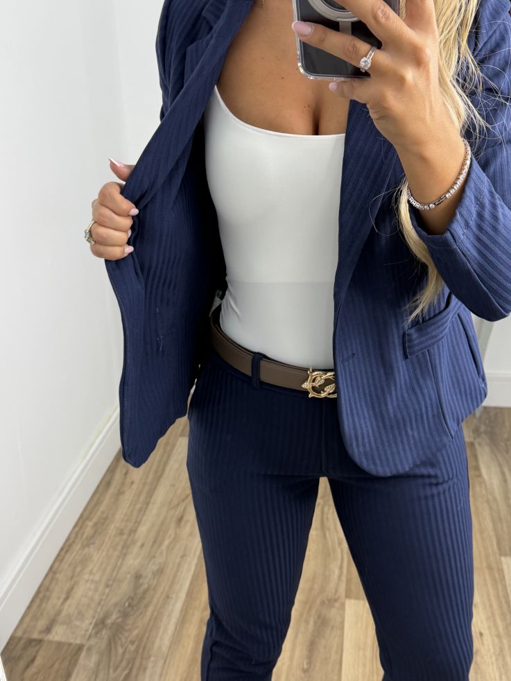 Traje Zass azul marino
