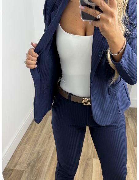 Traje Zass azul marino
