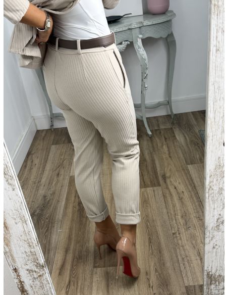 Traje Zass beige