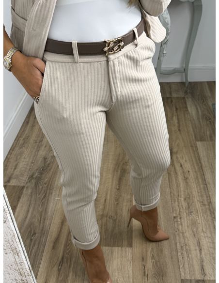 Traje Zass beige