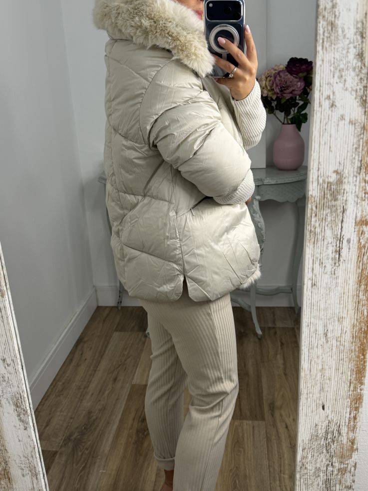 Abrigo P603 beige