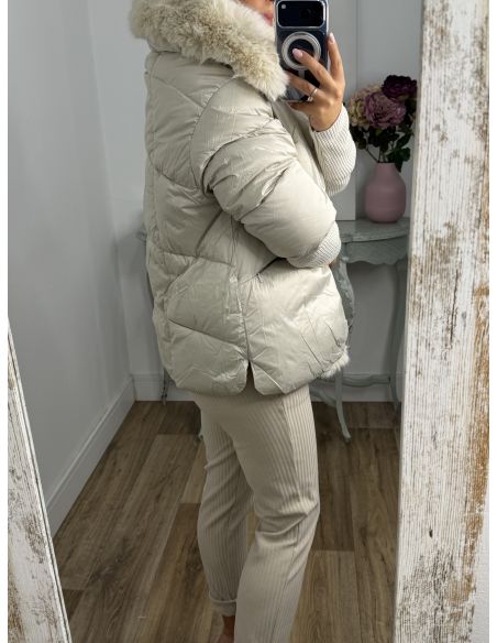 Abrigo P603 beige