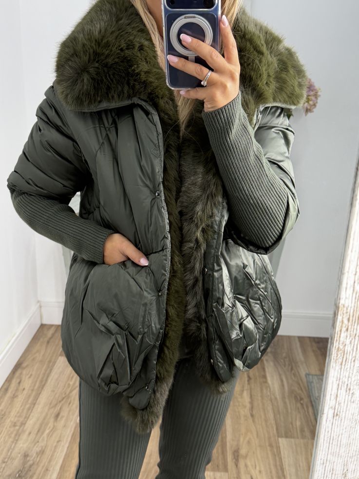 Abrigo P603 verde