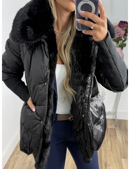 Abrigo P603 negro