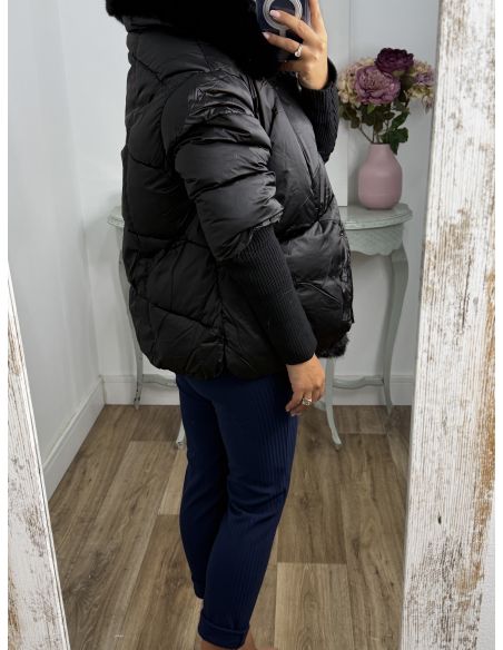 Abrigo P603 negro