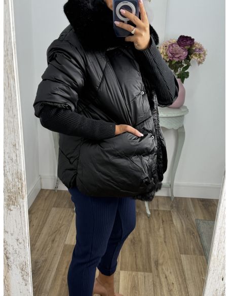 Abrigo P603 negro