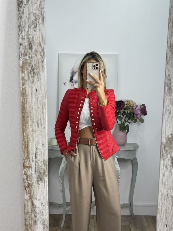 Chaqueta Cintias roja