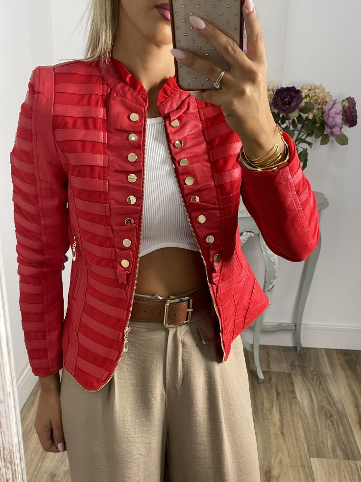 Chaqueta Cintias roja