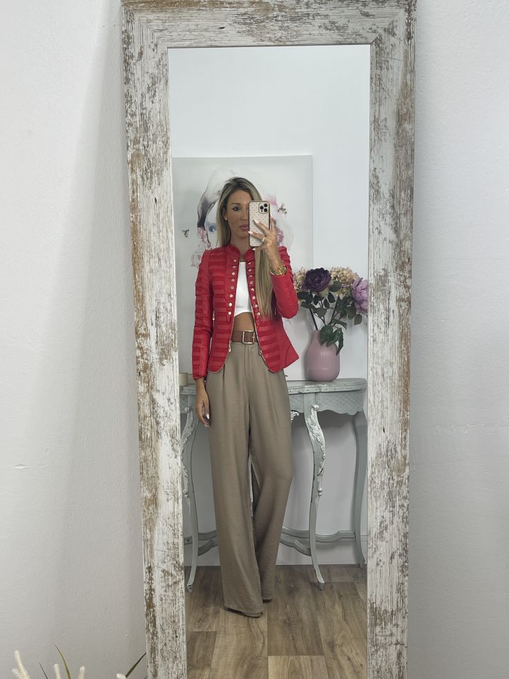 Chaqueta Cintias roja