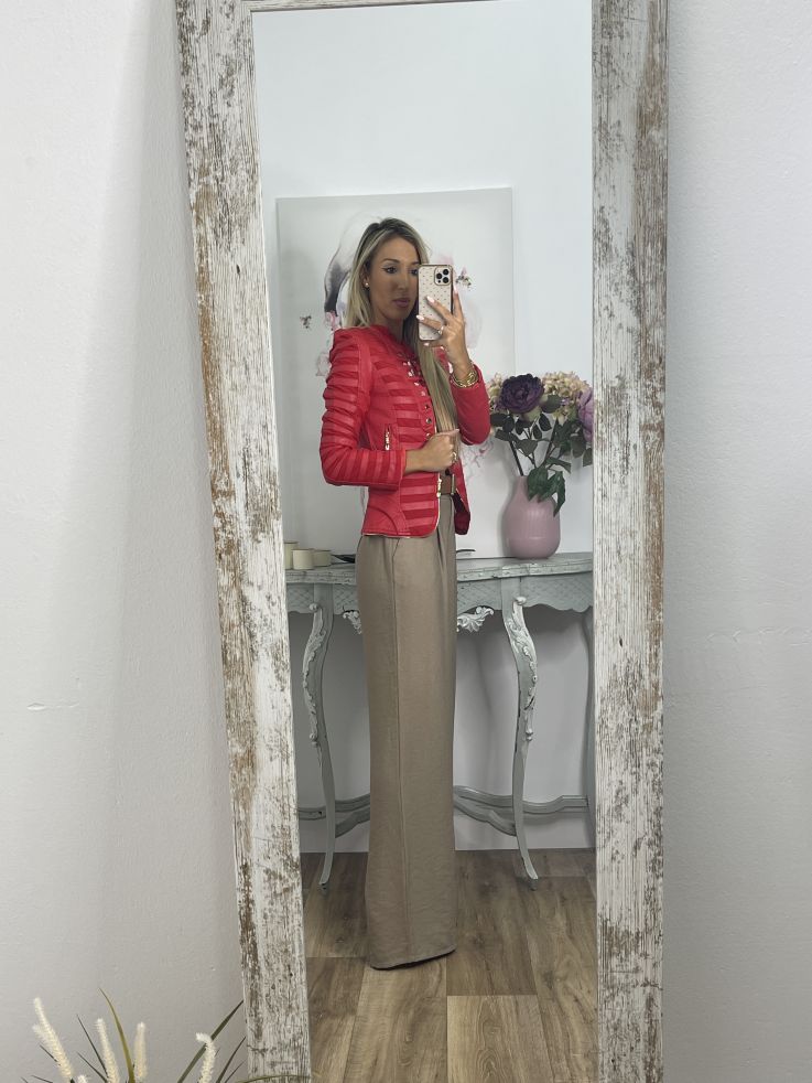 Chaqueta Cintias roja