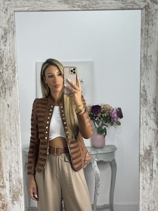 Chaqueta Cintias marrón