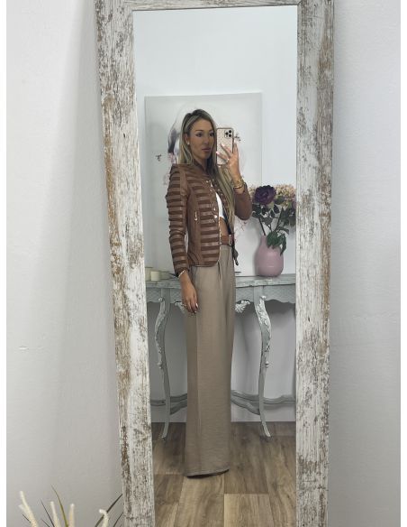 Chaqueta Cintias marrón