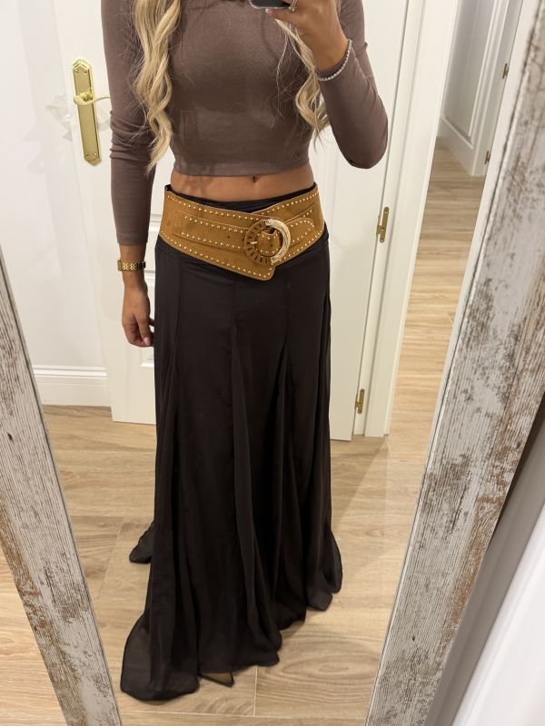 Falda France chocolate