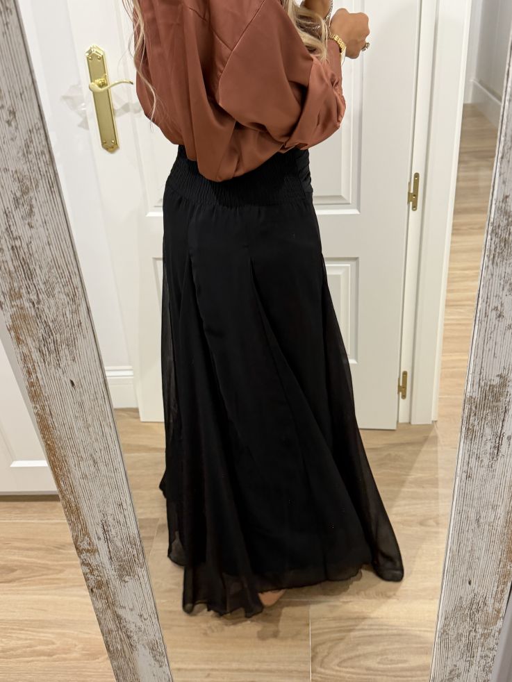 Falda France negra