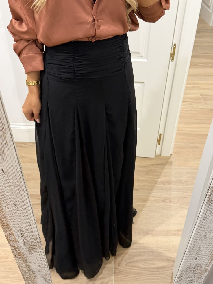 Falda France negra