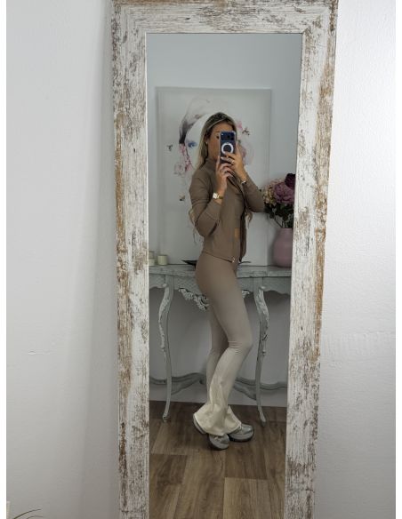Conjunto sport degradado camel
