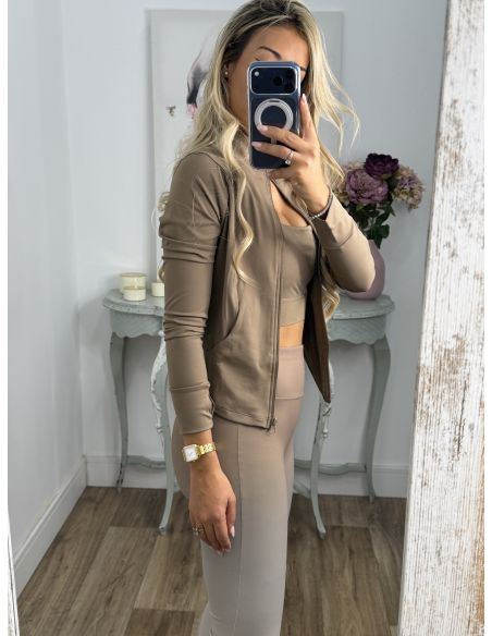 Conjunto sport degradado camel
