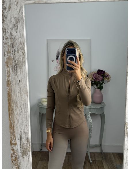 Conjunto sport degradado camel