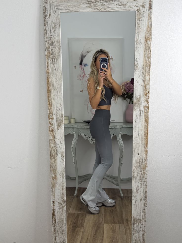 Conjunto sport degradado gris