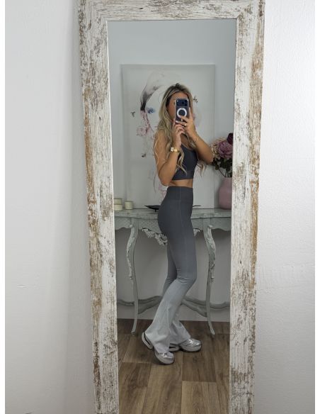 Conjunto sport degradado gris