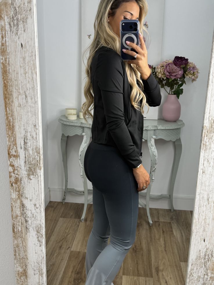 Conjunto sport degradado negro