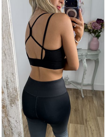 Conjunto sport degradado negro