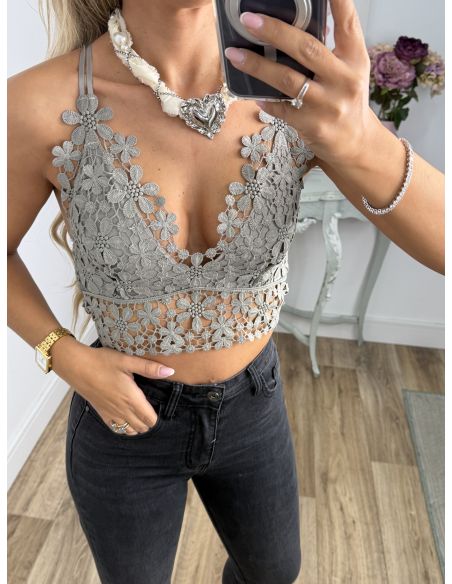 Bralett gris