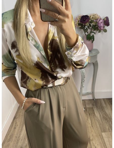 Pantalón Corina Topo