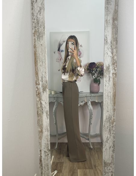 Pantalón Corina Topo