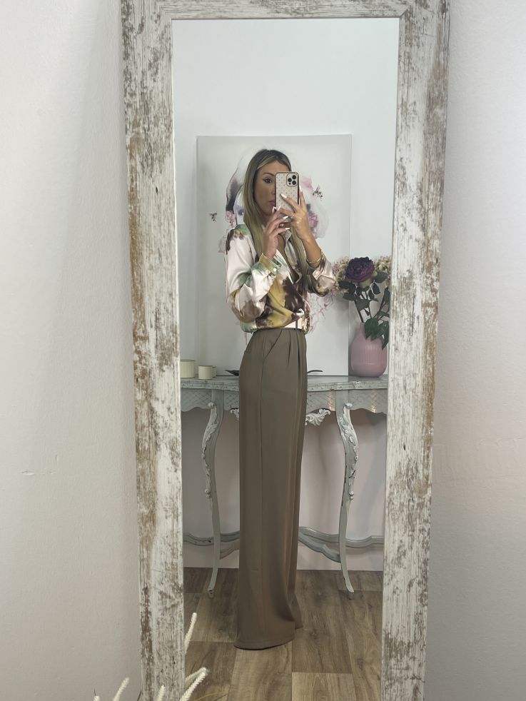 Pantalón Corina Topo