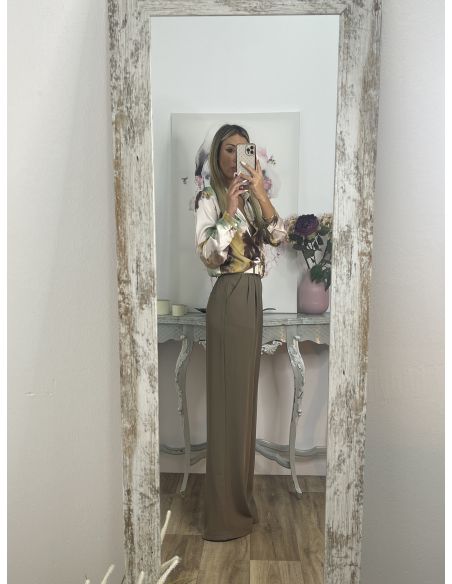 Pantalón Corina Topo