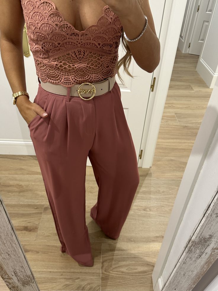 Pantalón Corina rosa