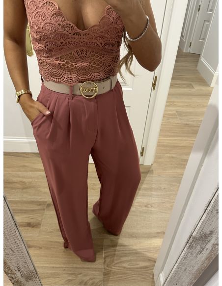 Pantalón Corina rosa