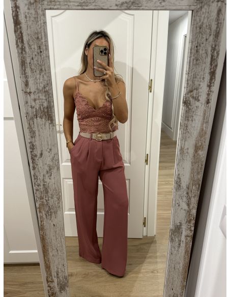 Pantalón Corina rosa