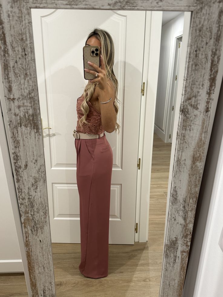 Pantalón Corina rosa