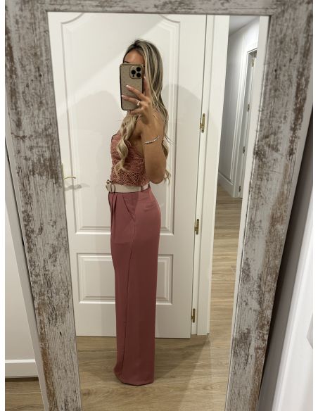 Pantalón Corina rosa