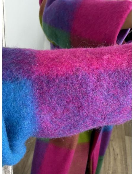 Abrigo Ideal cuadros colores