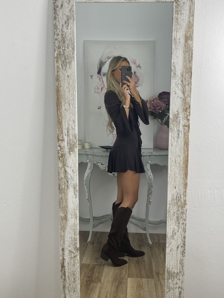 Vestido Mono chocolate