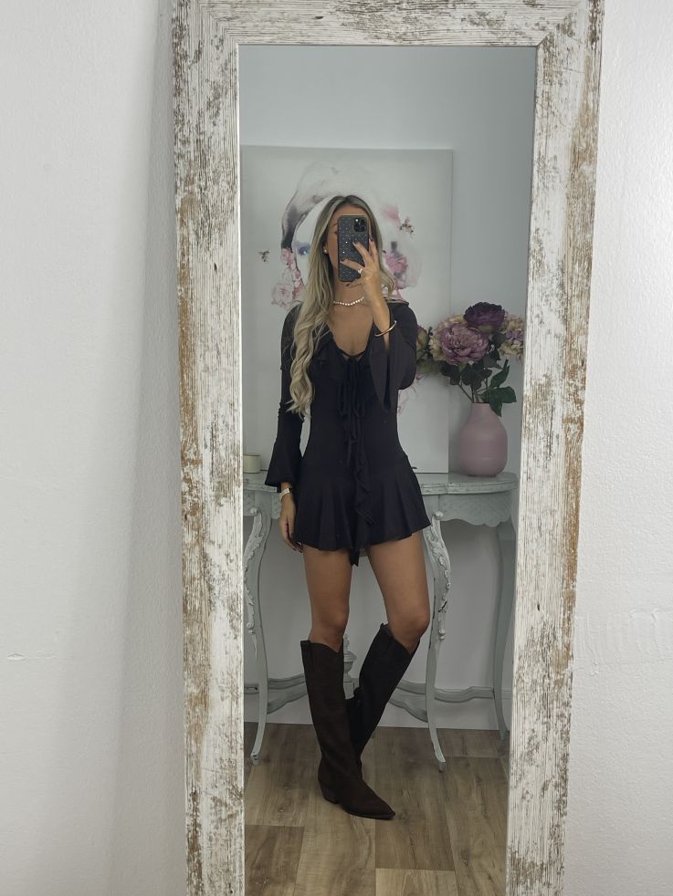 Vestido Mono chocolate