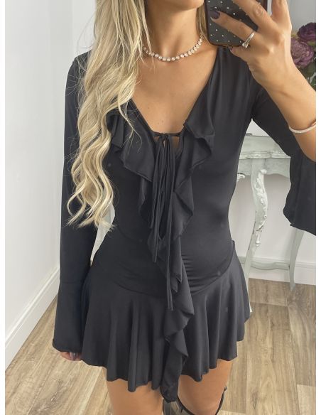 Vestido Mono negro