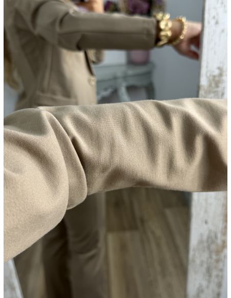Traje Bliss camel