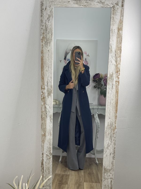 Abrigo Anaiss azul marino